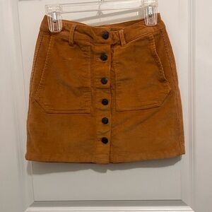 Wild Fable Brown A-line Mini Skirt Casual